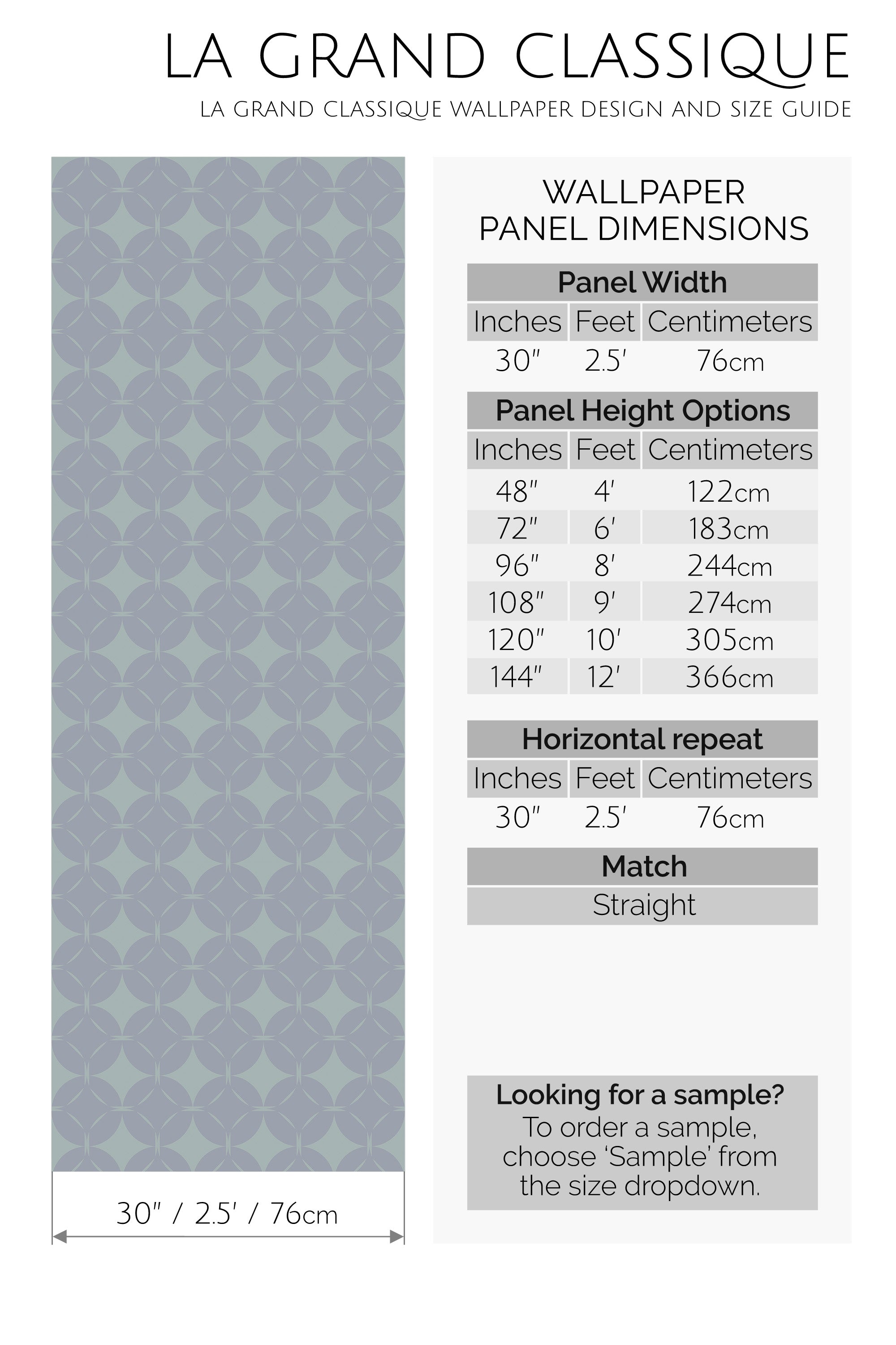 gemstone peel and stick wallpaper specifiation