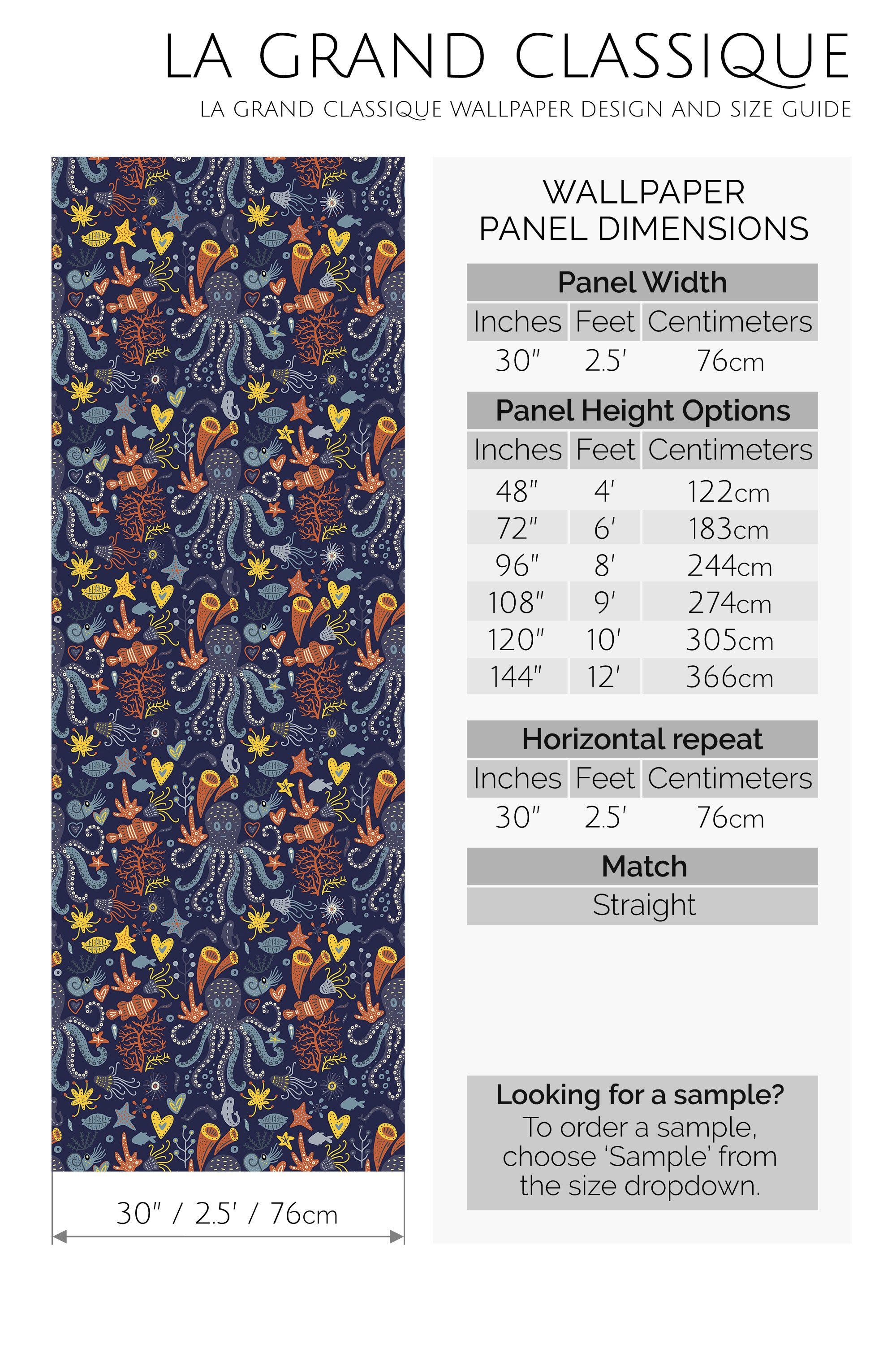 vintage seaworld peel and stick wallpaper specifiation
