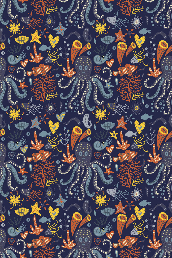 Vintage seaworld Wallpaper