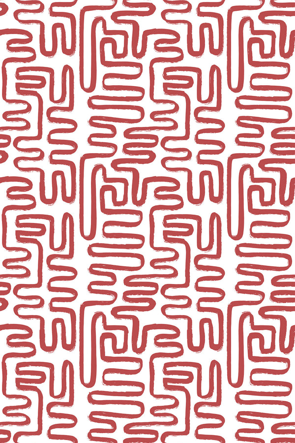 Thin Brush Lines Wallpaper