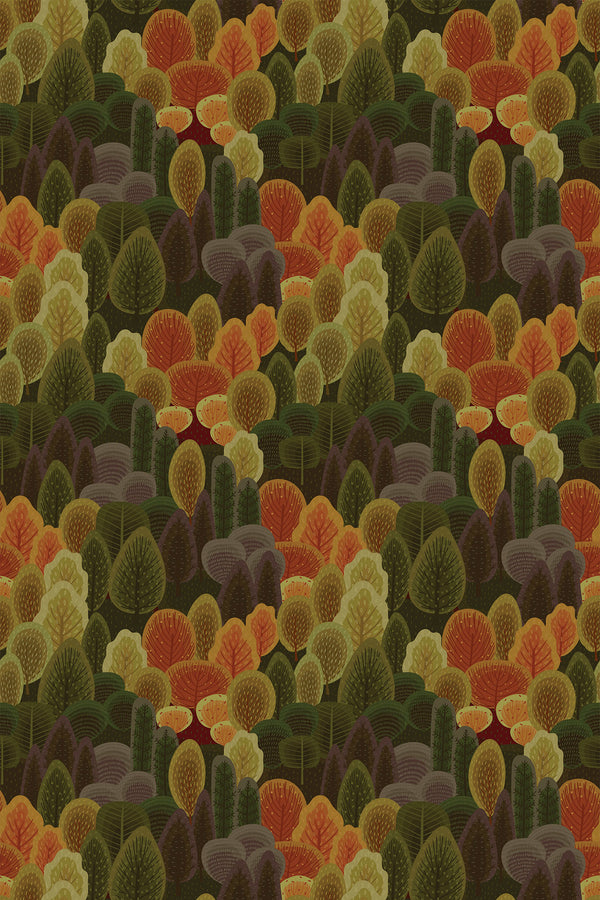 Cozy Forest Wallpaper