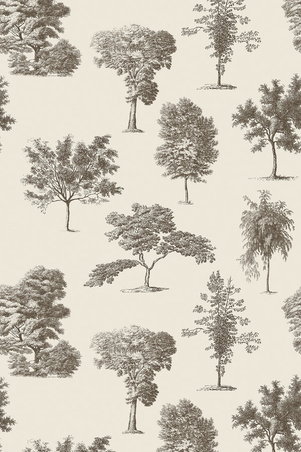 Vintage Trees Wallpaper