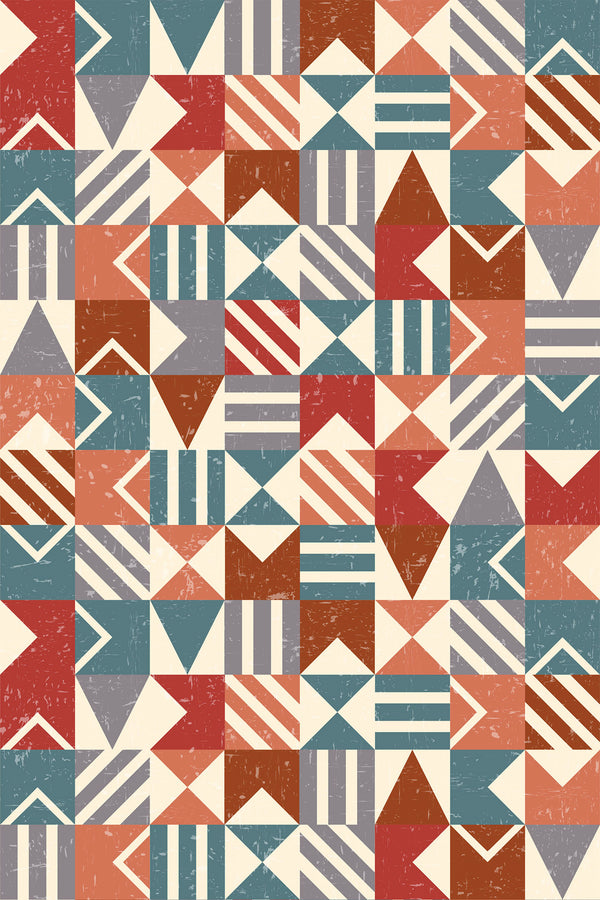 Oldschool geometric Wallpaper