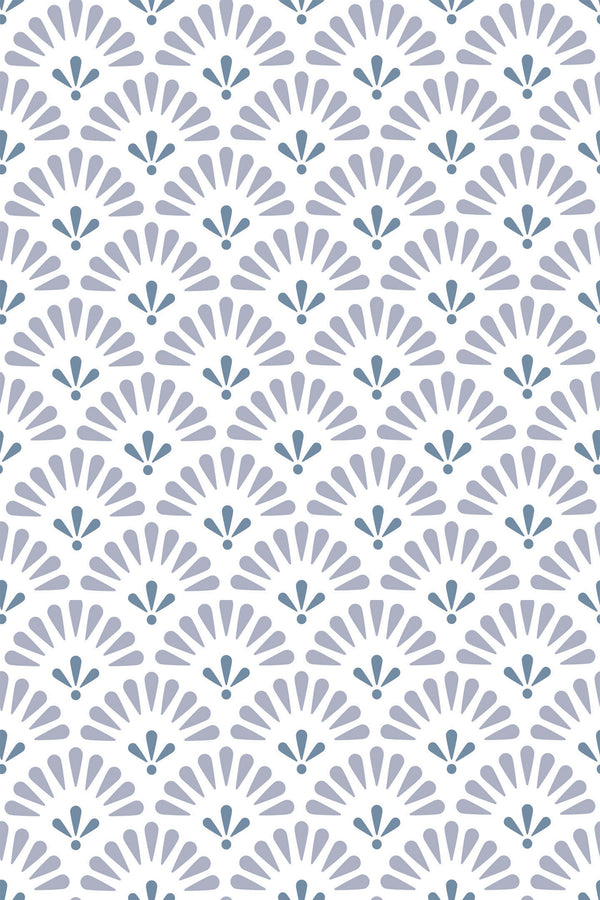 Retro half circle Wallpaper