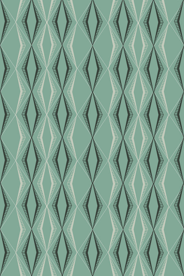 Retro green Wallpaper