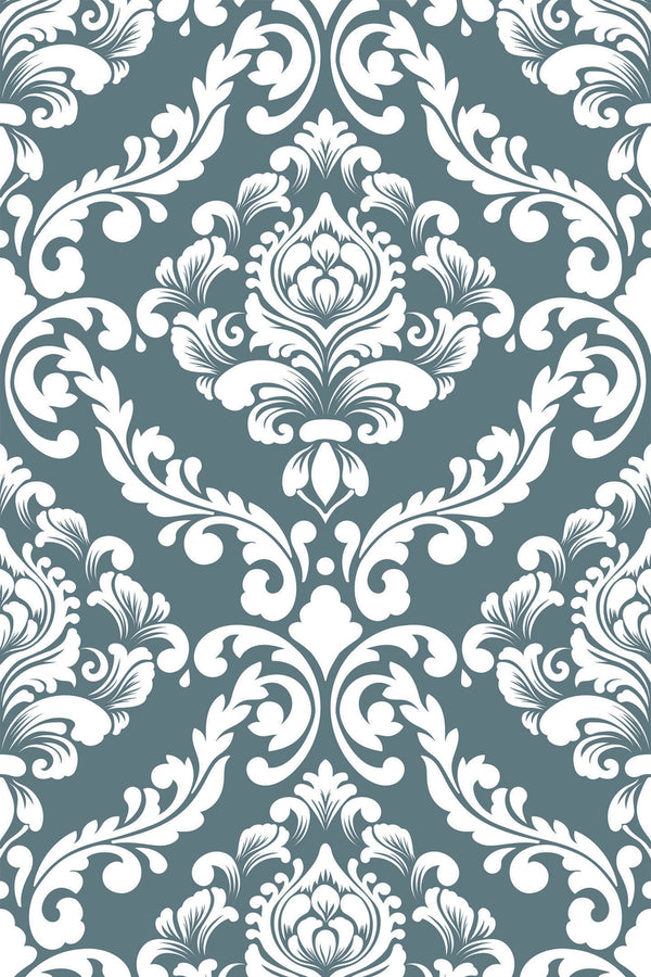 Vintage damask pattern Wallpaper