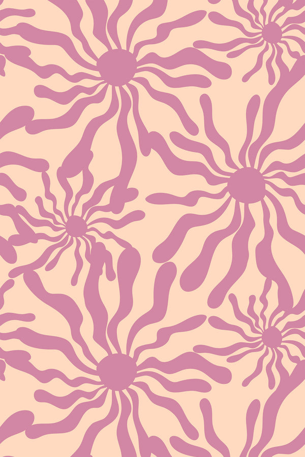 Funky sun Wallpaper