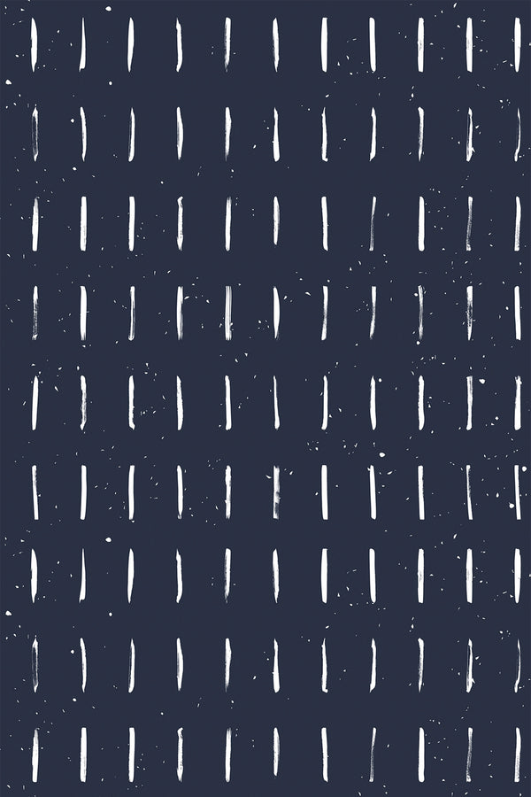 Navy brush stroke Wallpaper