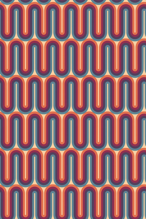 Purple retro wave Wallpaper