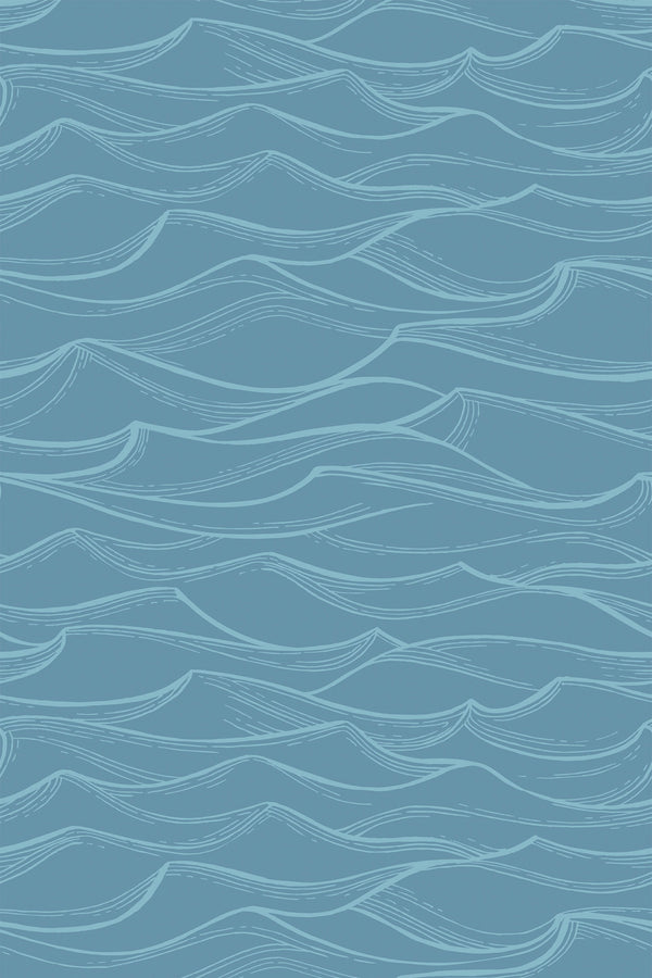 Summer waves Wallpaper