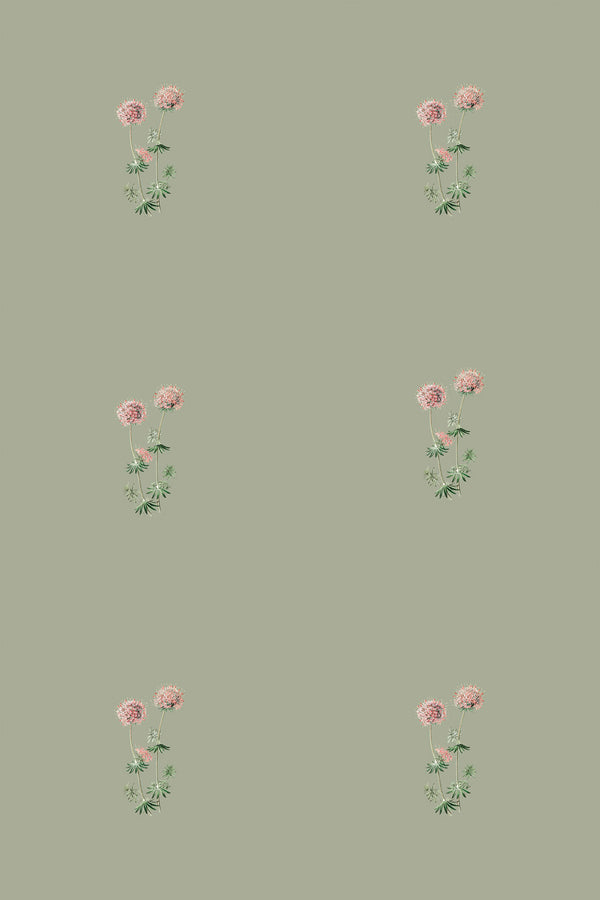 Vintage summer flowers Wallpaper