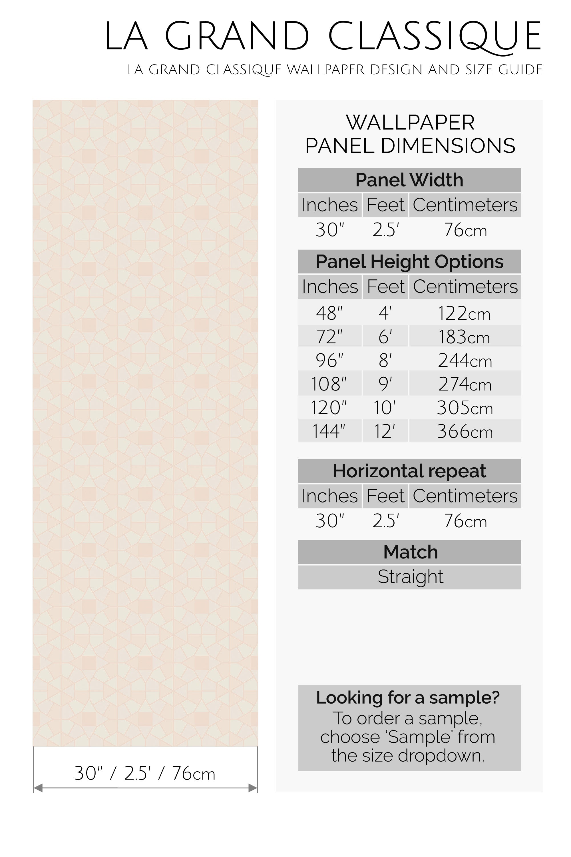 mosaic peel and stick wallpaper specifiation