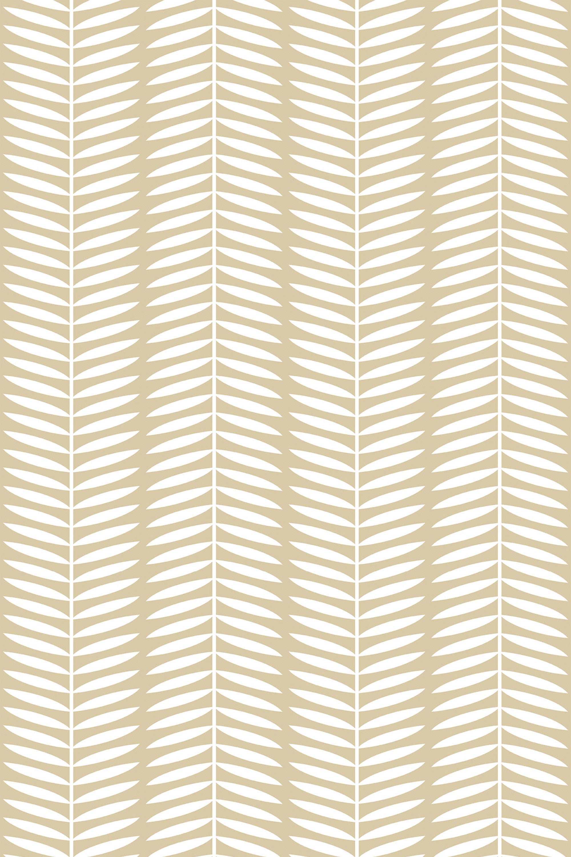 A seamless honey herringbone pattern on a neutral background, ideal for a stylish interior, peel and stick removable wallpaper.