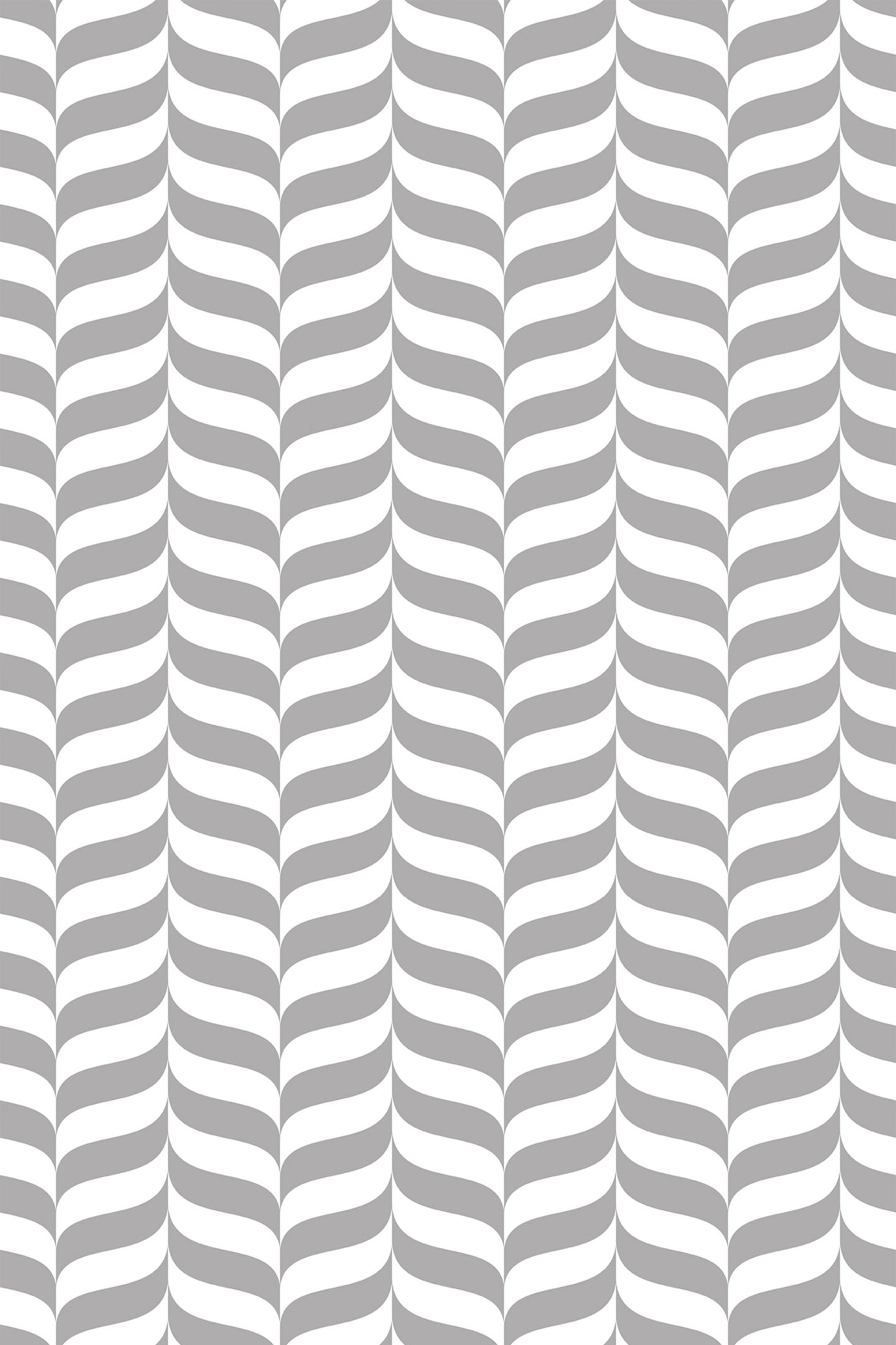A seamless pattern of gray herringbone stripes on a white background for a simple yet sophisticated look, suitable as peel and stick removable wallpaper.
