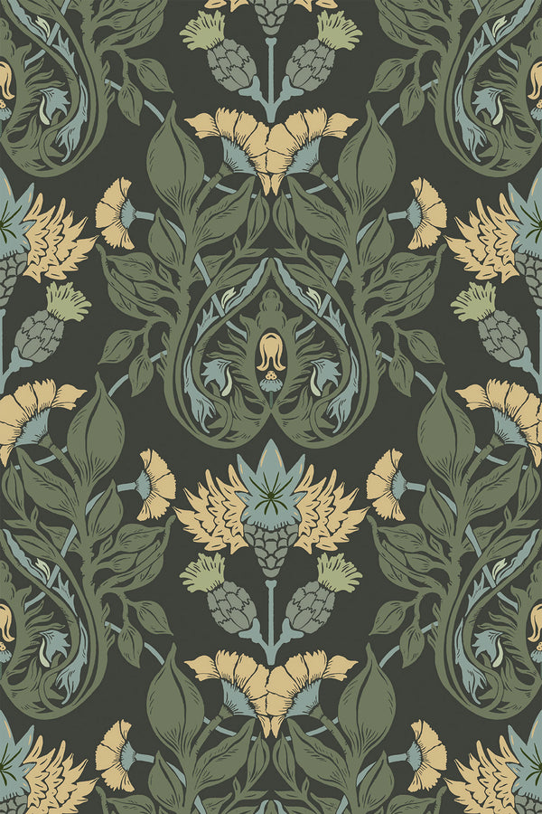 Green and Yellow Aesthetic Verdant Wallpaper