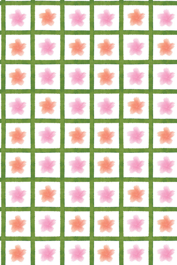 Plaid Stars Wallpaper