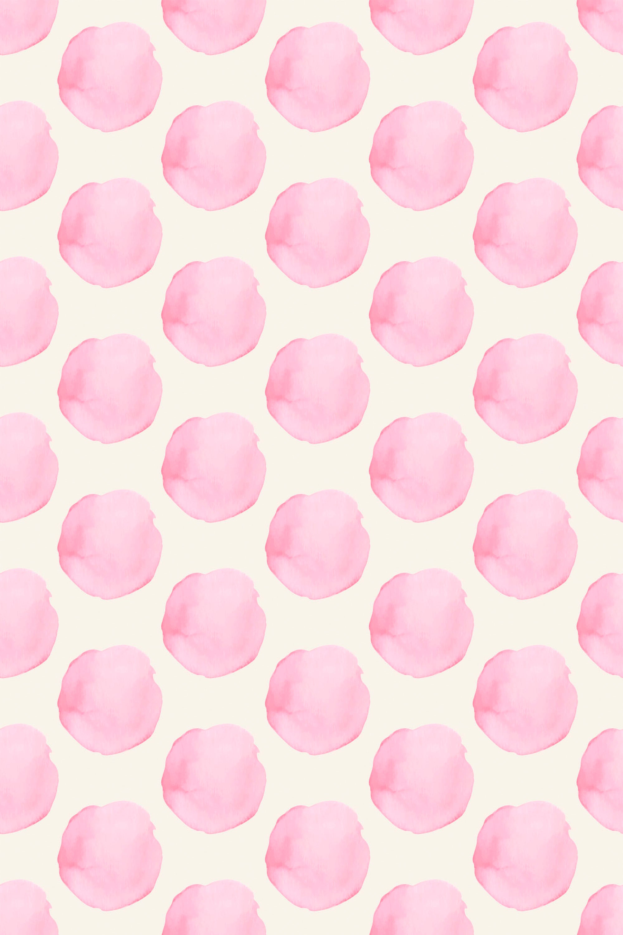 pink polka dots wallpaper pattern repeat