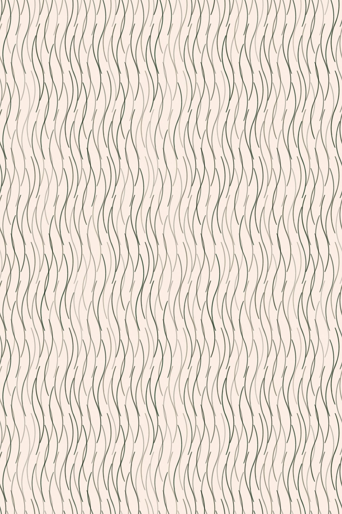 Japandi Lines - Peel and Stick Removable Wallpaper