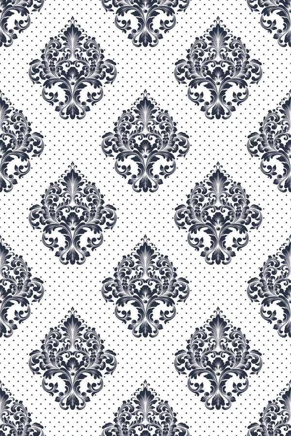 Damask print Wallpaper