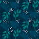 Dark blue leaf Wallpaper