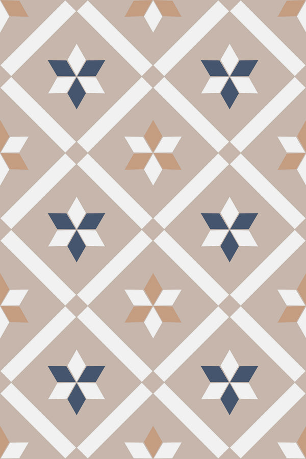 French tile Wallpaper