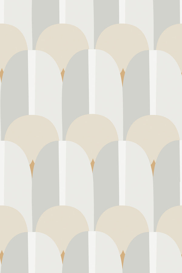 Pastel Art Deco Wallpaper