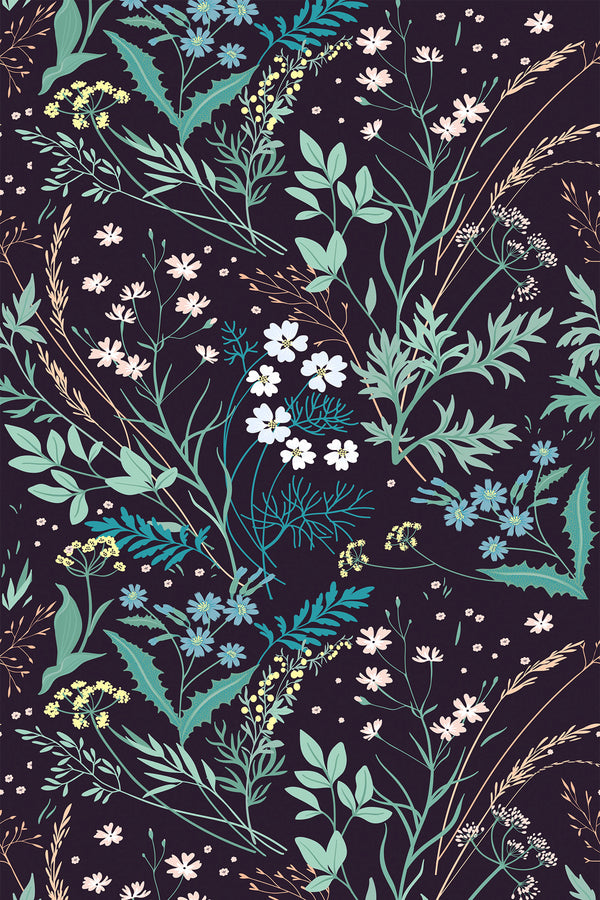 Bold floral Wallpaper