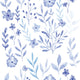 Blue botanical Wallpaper
