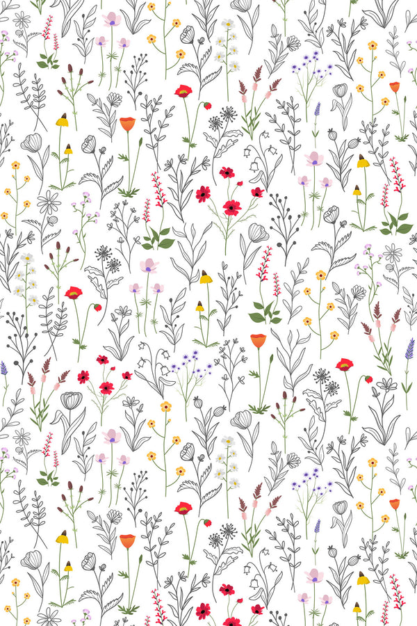 Delicate floral Wallpaper