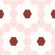 Geometric floral tile Wallpaper